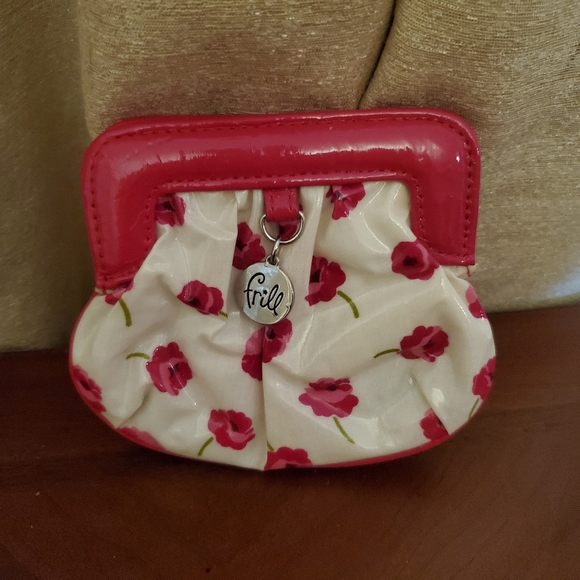 Authentic Vera Bradley Charmed Coin Pouch in Make Me Blush